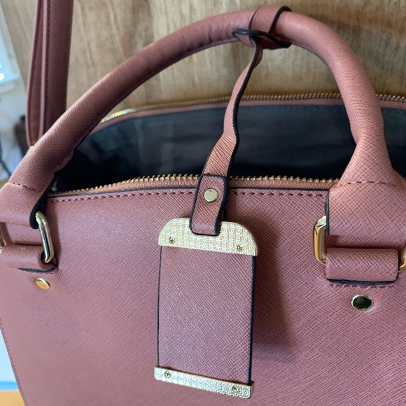 Bohemian Rose blush crossbody/ handbag - Picture 3 of 5